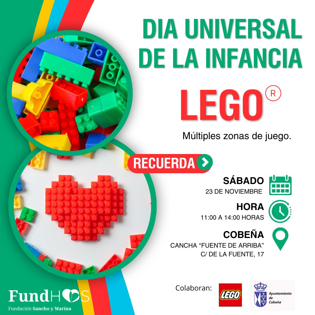 Un día LEGO para celebrar los Derechos de la Infancia.